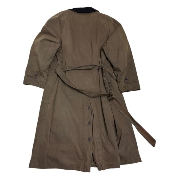 BUGATTI Vintage 90s Luxury Designer Business Casual Trench Coat Mens Large - Picture 9 of 10
